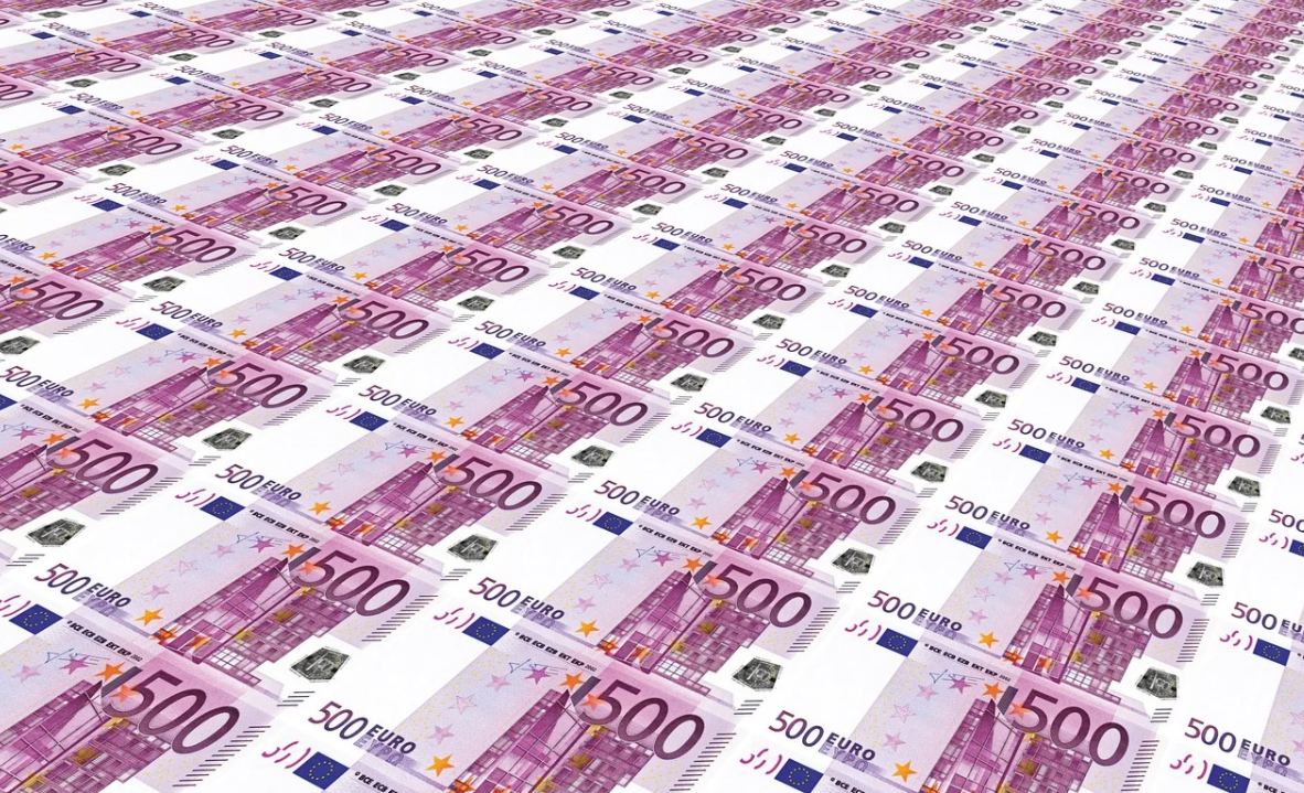 eurové bankovky