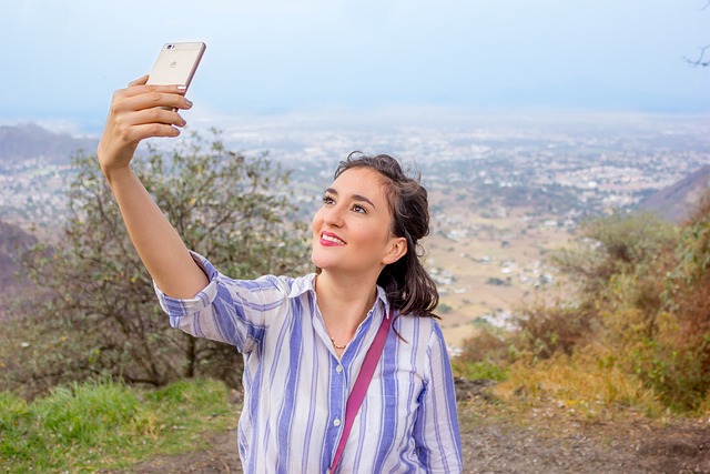 focení selfie